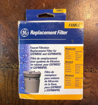 GE Faucet Mount Replacement Filter FXMLC for GXFM03C & GXFM04BL