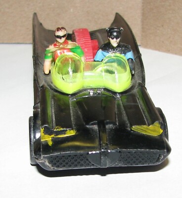 Vintage 1973 AHI Zip T Pull Cord Batmobile Azrak Hamway Batman