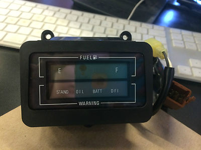 Kawasaki OEM Fuel and warning meter 28011-1041 1983-1984 ZX1100