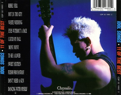 BILLY IDOL - CD - IDOL SONGS - 11 OF THE BEST - SAMMLUNGSAUFLÖSUNG (26) - Bild 34 von 35