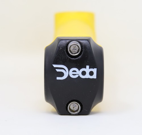 NOS DEDA ELEMENTI LYNX AHEAD A-HEAD STEM 140mm 1" INCH CLAMP 26.0 YELLOW VINTAGE - Picture 5 of 7