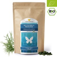 500G BIO Chlorella Tabletten Ohne ZusäTze RohkostqualitäT Presslinge Kapseln