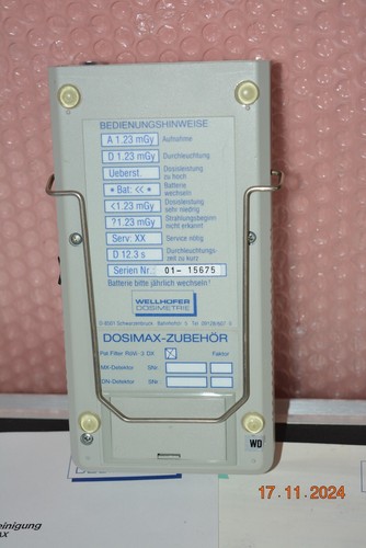 DOSIMAX Dosimeter IBA Wellhöfer Dosimetrie X-Ray (10) DK - Bild 9 von 10