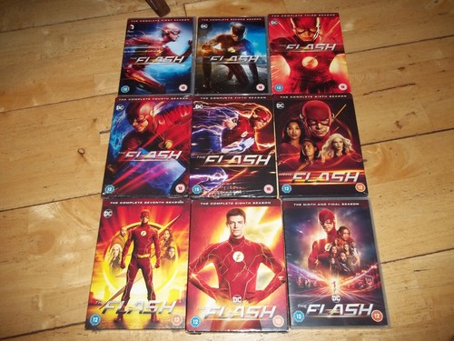 The Flash - Complete DVD Collection Series 1 to 9 (Some Sealed)