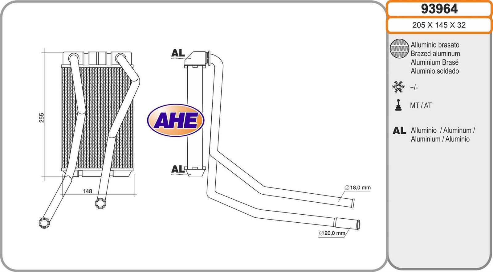 Radiateur de chauffage Opel Astra J pour l'entretien hivernal