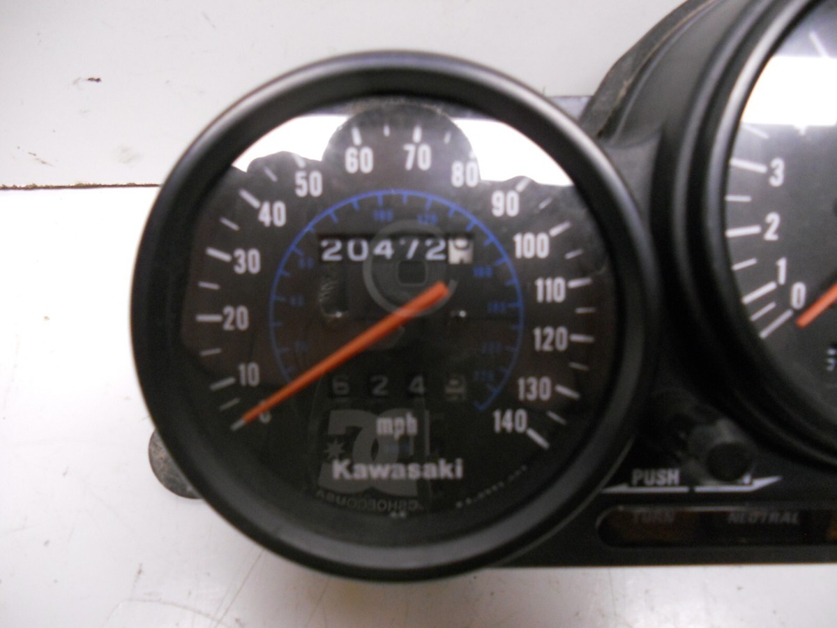㊂ 1995 KAWASAKI EX500 NINJA GAUGES SPEEDOMETER TACH CLUSTER 20,472