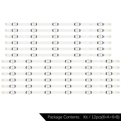 LED Backlight strip For LG 60'' TV 60LB6100-UG 60LB5900-UV 60LB6000-UH (12 strip)