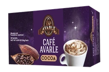 Cafe Avarle Healthy Cocoa w/ Ganoderma - 1 Box (20 Pks)