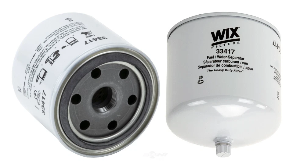 Filtro separador de agua combustible diésel Wix 33417 apto para Ford 250/350 1988-1994 F59 Foto 2 de 2