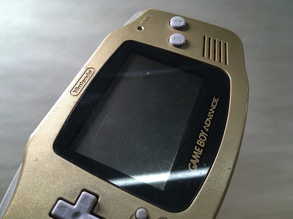 lf7687 Plz Read Item Condi GameBoy Advance Gold Game Boy lf7687 Plz Read Item Condi GameBoy Advance Gold Game Boy