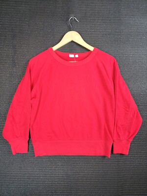 Gap sweatshirt size small blank faded red