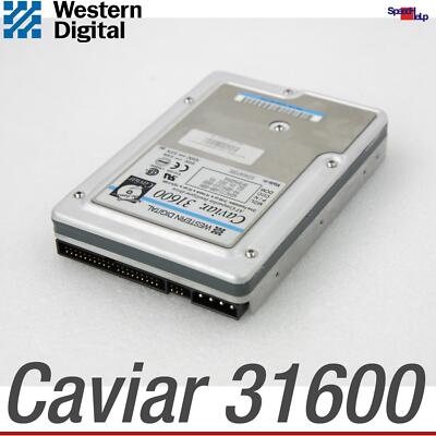 IDE ATA HDD WESTERN DIGITAL WD FESTPLATTE 8.89CM 3.5'' CAVIAR 31600 1600 MB 1.6GB