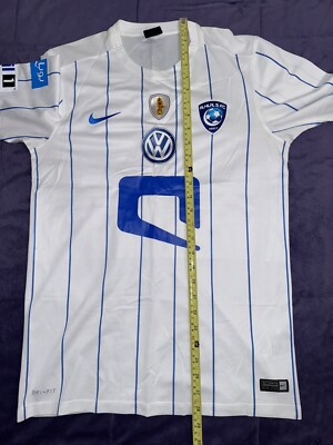 Al Hilal SFC 2016-17 Away Soccer Jersey Nike Men's Sz Small الهلال