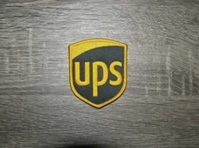 UPS Embroidered Iron On Patch 2.5" x 3"