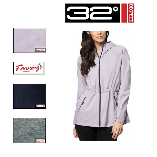 32 Degrees Ladies' Short Anorak Jacket 