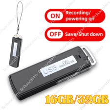 Mini Spy Audio Recorder Voice Activated Listening Device Microphone Sound MP3