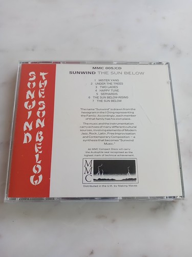 Sunwind The Sun Below CD - Picture 2 of 3