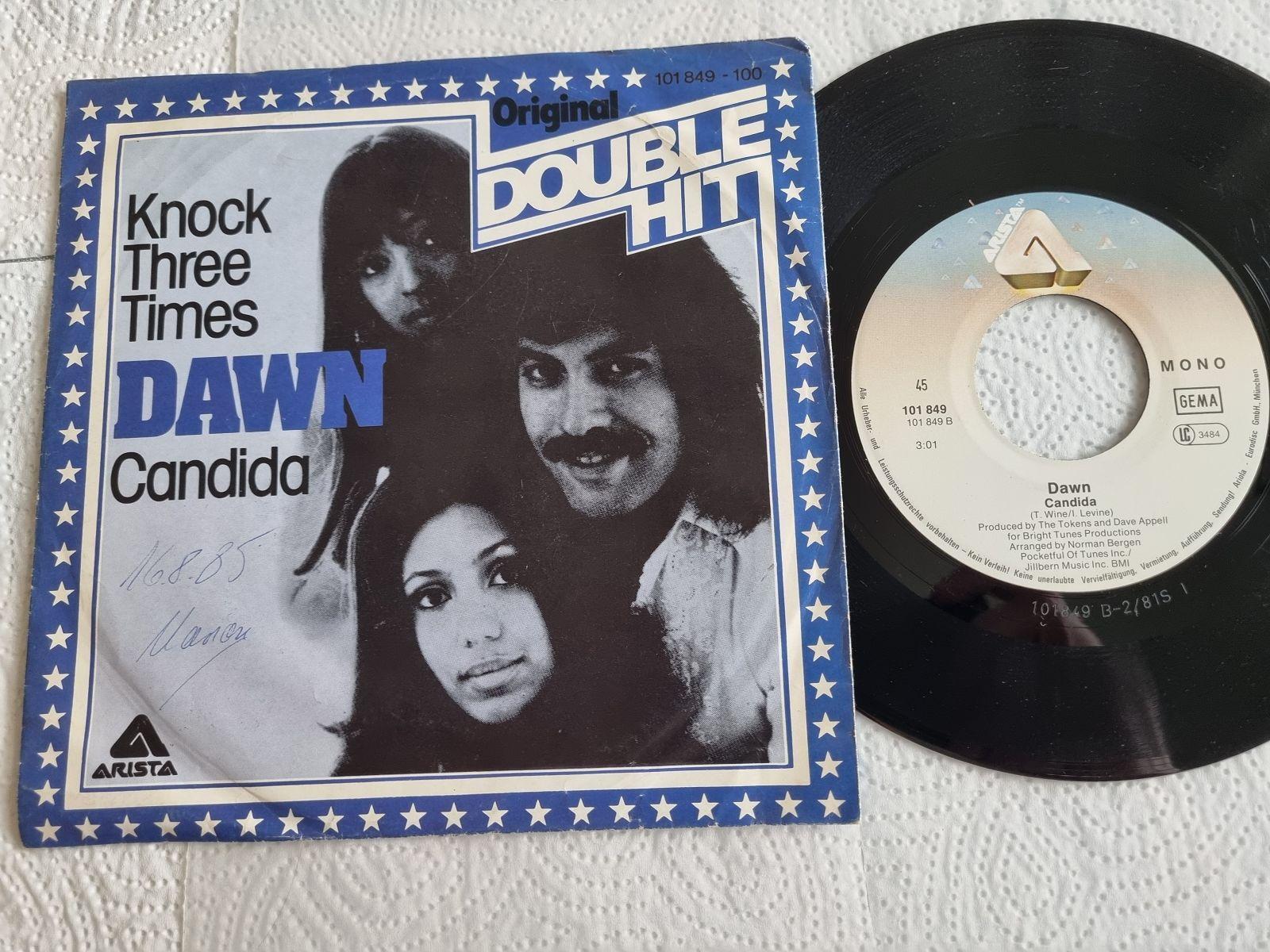 Dawn - Knock three times/ Candida 7'' Vinyl Germany