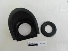 FITS WILLYS KAISER JEEP FUEL SIDE FILL PLATE WITH GROMMET CJ2A CJ3A CJ3B CJ5 CJ6