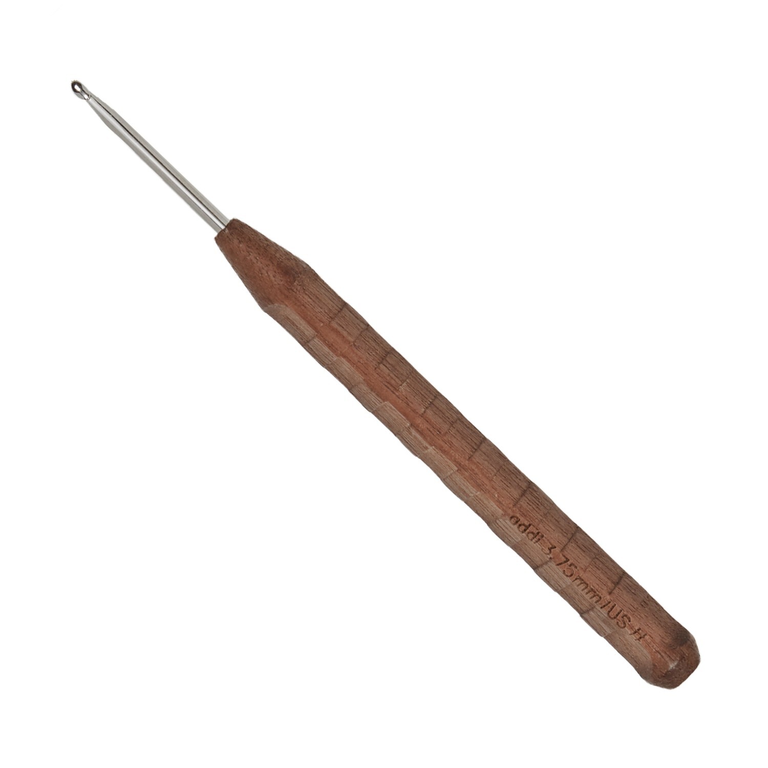Walnut Crochet Hook by Addi | Size: 4mm/16cm