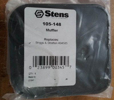 Silencieux Authentique Briggs And Stratton 494585 - Pièce D'Origine Moteur