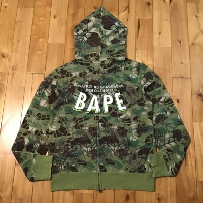 BAPE × Marvel Comics Spider-Man Full Zip Hoodie NIGO A Bathing Ape Size M