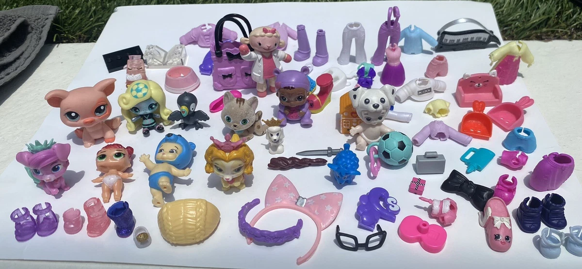 Littlest Pet Shop Lot LPS accessories Mix Polly Pocket eBay