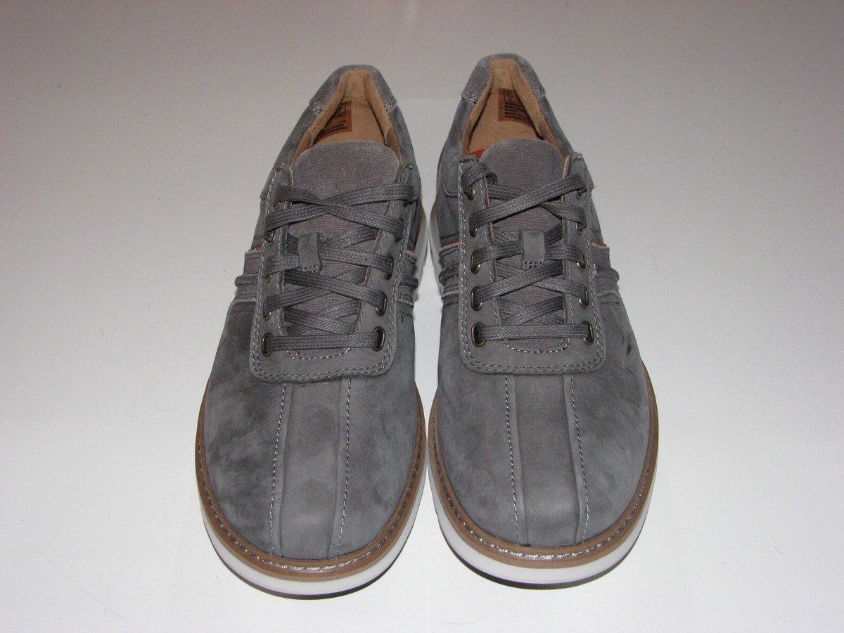 NEW!! Men’s Clarks Un Ramble Go Dark Grey Nubuck Lace Up Shoes Size 8.5M Clarks Colehill Wally Chukka Suede Boots Dark | Mercari main image 4