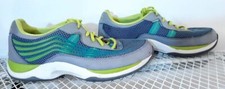 Dansko Shayla Gray/Aqua/Lime Green Slip Resistant Sport Shoes 4201390546 EU-38