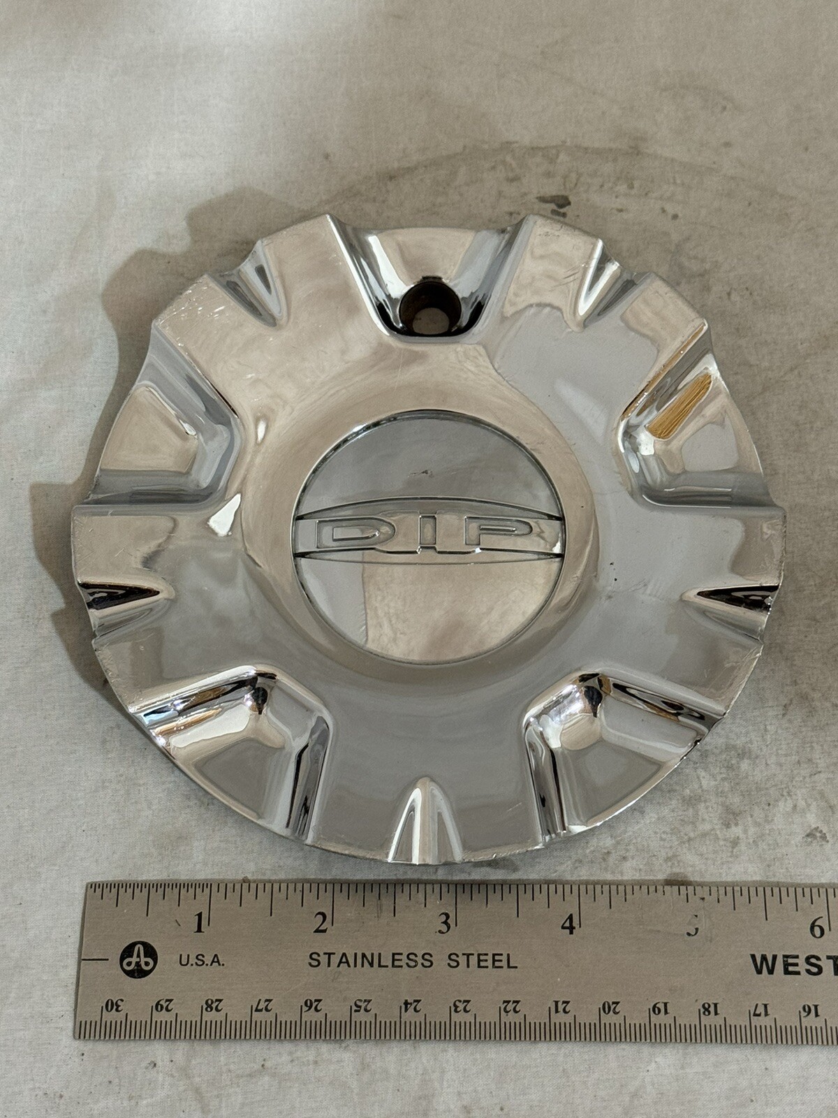 DIP Custom Wheels Chrome Wheel Rim Hub Cover Center Cap C534803CAP 534803-image