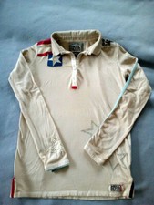 Poloshirt HELL IS FOR HEROES Italien (NP 179€)Gr.S beige