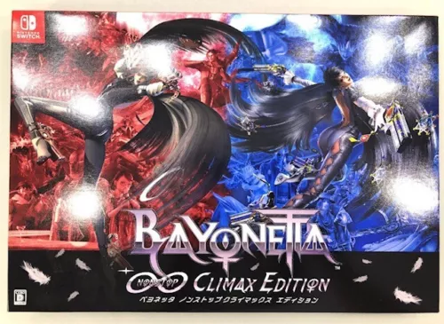Nintendo Switch BAYONETTA NON STOP CLIMAX EDITION Software 1 & 2 Japanese Game
