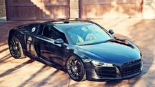 Cars 20354 audi r8 19201080 car Desk Mat Stitched