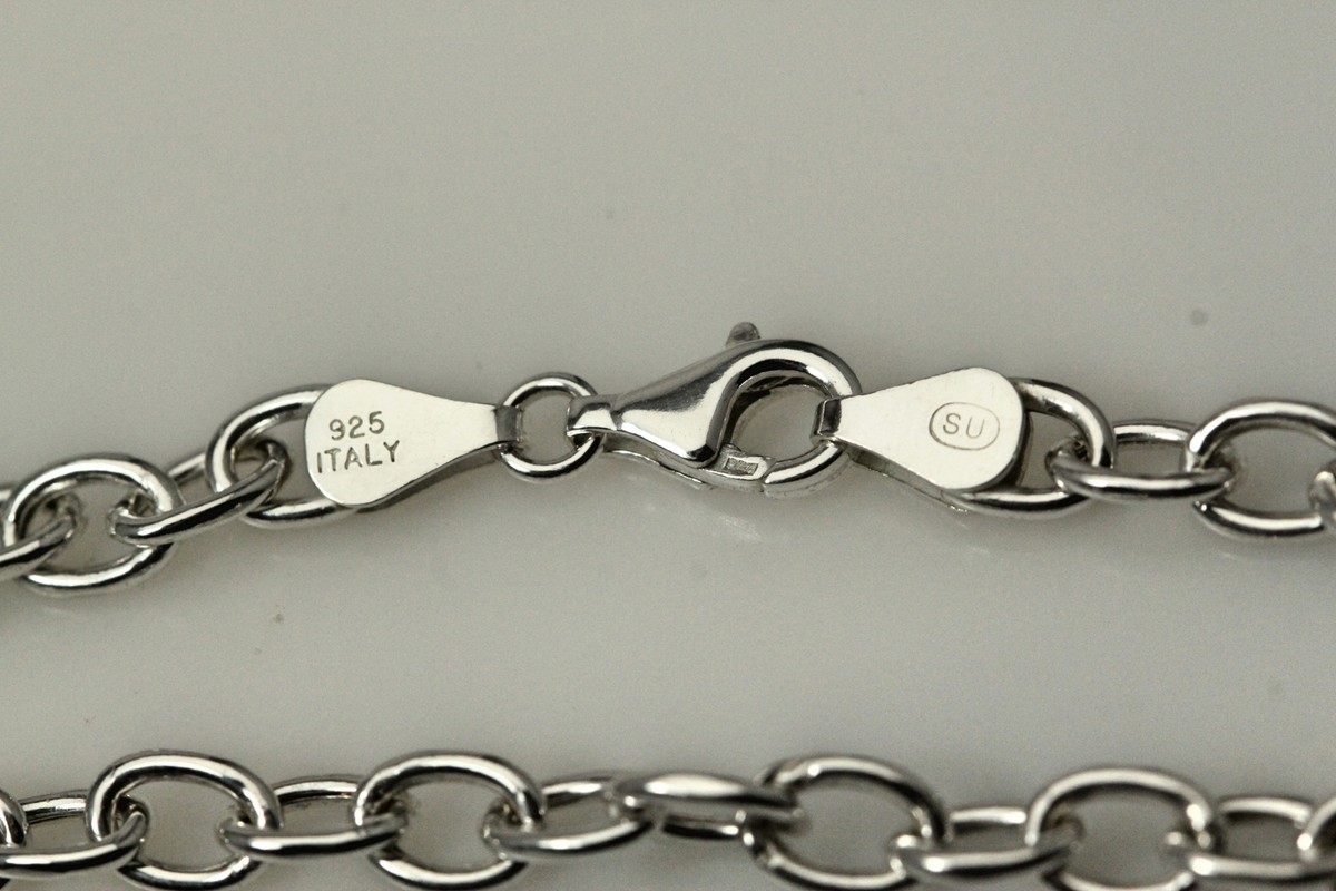 925 Italy Sterling Silver 7.25