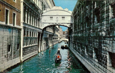 Venedig, Die Seufzerbrücke - unbespielt 60er Jahre - Benedetti