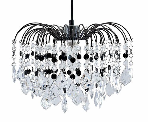 Modern Chandelier Acrylic Crystal Light Shades Droplet Ceiling Lampshade Pendant - Picture 10 of 32