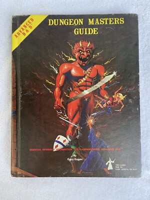 DUNGEON MASTERS GUIDE 1979/1980 6th Print D&D 1st Revised Edition 238 ...
