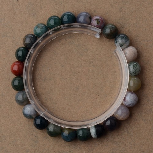 8mm Handmade Mixed Natural Gemstone Round Beads Stretchy Bracelet Healing Reiki - Picture 78 of 195