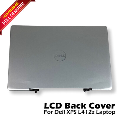 GENUINE Dell XPS 14z Laptop Lcd Screen Back Cover Lid W/HINHES P/N:WF79Y 0WF79Y
