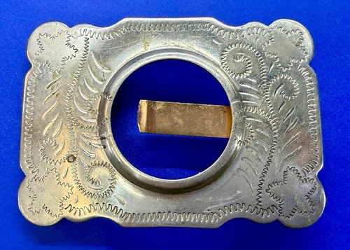 Schwarze Münzsammler Einschub Typ Gürtelschnalle für 39 mm Morgan Silber Dollar