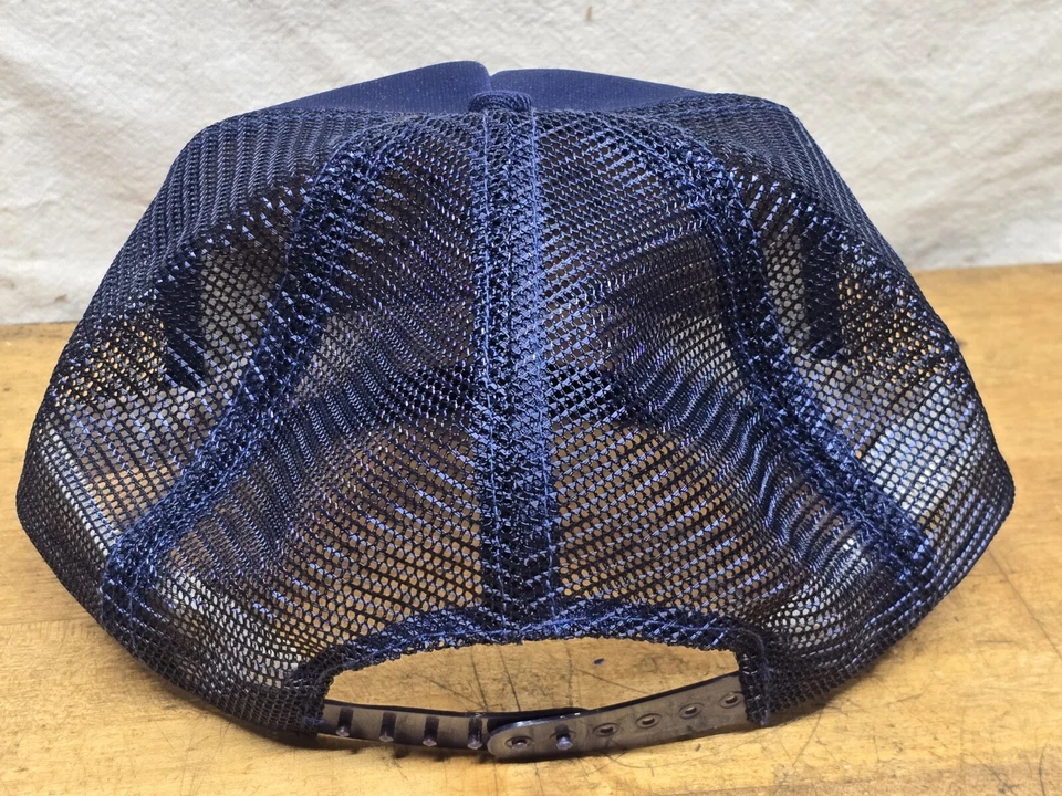 Gorra de camionero azul vintage GMC diésel camión Snapback Foto 2 de 4