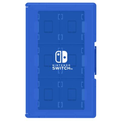 Hori Nintendo Switch Official Licensed Game Software Card Case 24+2 Blue NSW-026