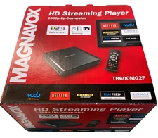 Magnavox TB600MG2F HD Streaming Video Player Built-in Wi-Fi 1080p Up-Conversion
