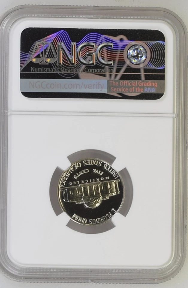 Jefferson 1953 5¢ NGC PF 69 Foto 2 de 2