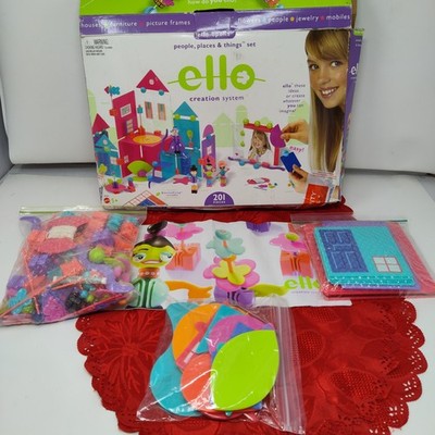 Mattel ELLOPOLIS Ello Creation System People Places & Things Uncounted