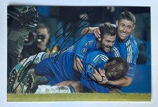 CHELSEA FC signed photo 12x8" - GARY CAHILL, JUAN MATA, VICTOR MOSES
