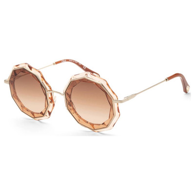 Chloe Women's Pink Geometric Sunglasses CE160S-724
