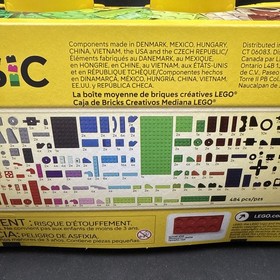 LEGO CLASSIC: Lego Medium Creative Brick Box (10696) NIB 484 pcs Storage Box