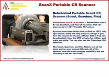 ScanX Scout Portable CR Acquisition Scanner for 14x17 Flexible PSP Plates