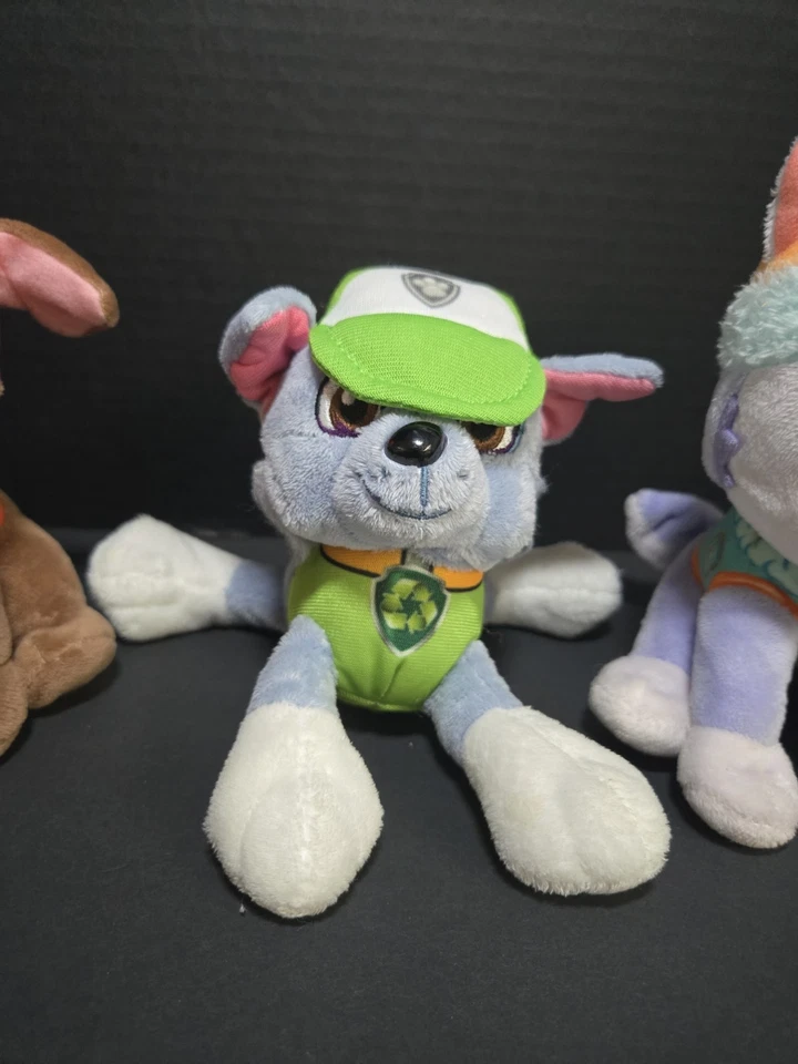 Lote de 3 Paw Patrol Rocky, Everest y Zuma 8" *Ver fotos* Foto 3 de 4